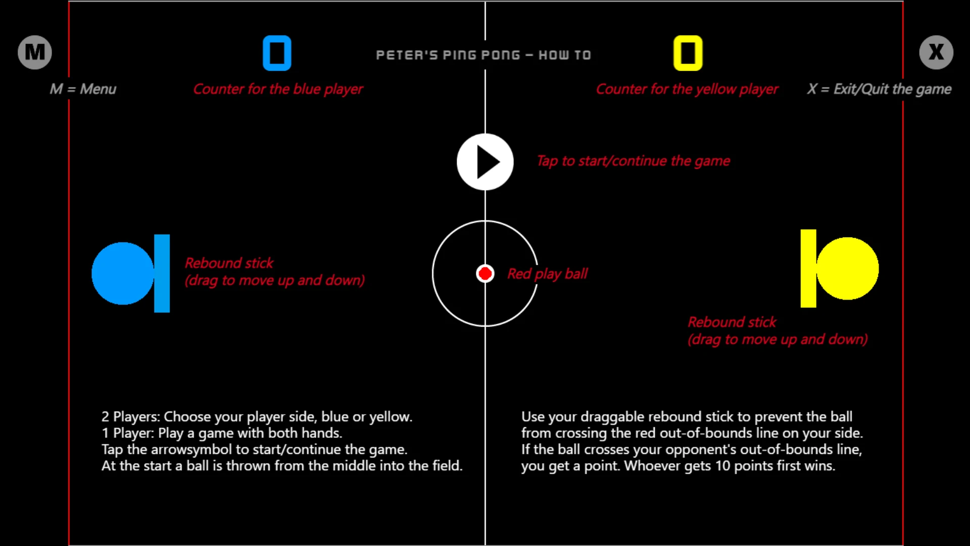 Peters Ping Pong screenshot
